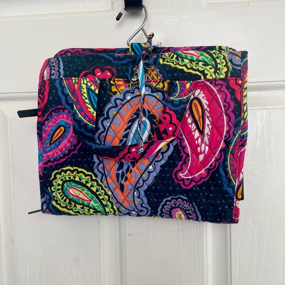 NWT Vera Bradley Hanging Organizer Toiletry Travel Bag - Twilight Paisley - Picture 2 of 11